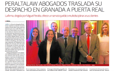 Peraltalaw Abogados Granada abre nueva sede en el centro