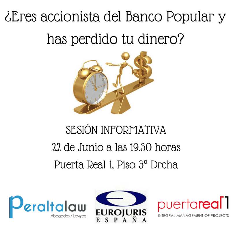 sesion informativa afectados por banco popular