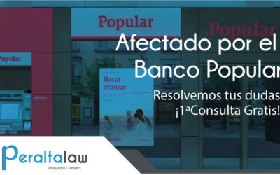 Peraltalaw abre una plataforma para informar Accionista Banco Popular