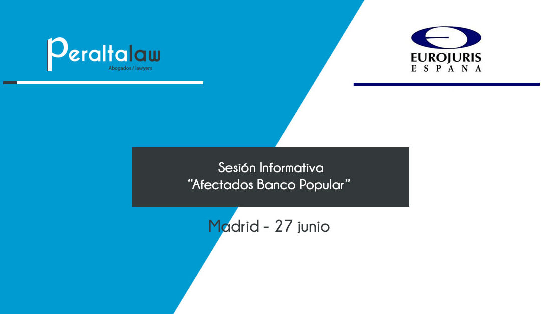 afectados por el banco popular sesion informativa