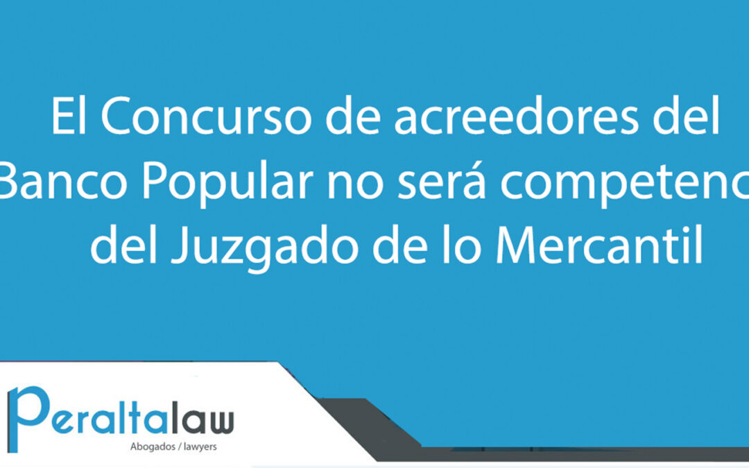 El Juzgado de lo Mercantil archiva la solicitud del concurso de acreedores del Banco Popular